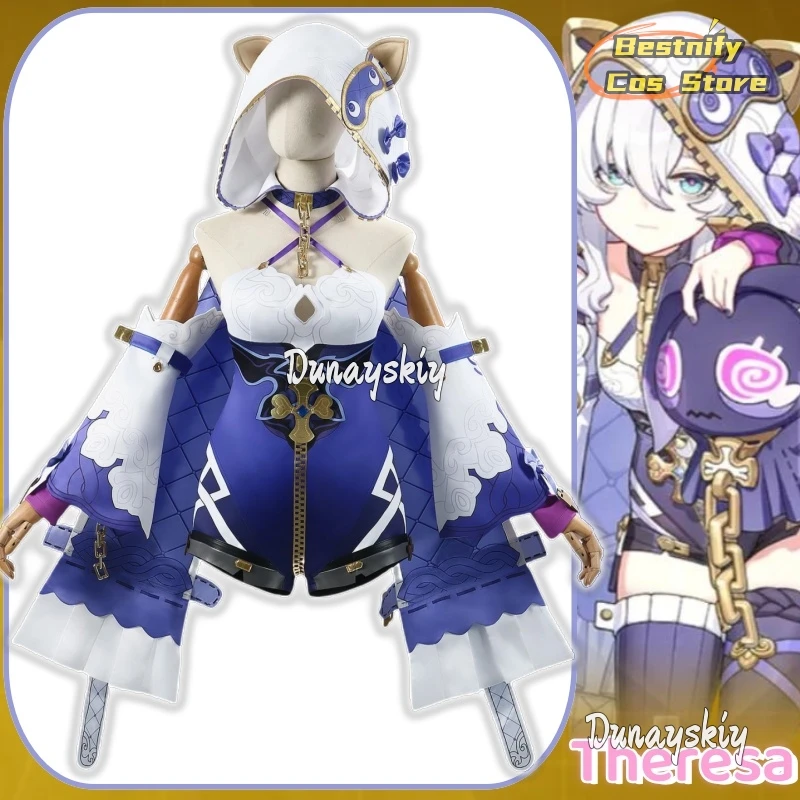 Theresa Apocalypse Cosplay Game Honkai Impact 3 Costume New Sweet Dress Accessories Wig Props Set Party Carnival Woman Uniform
Theresa Apocalypse Cosplay Game Honkai Impact 3 Costume New Sweet Dress Accessories Wig Props Set Party Carnival Woman Uniform