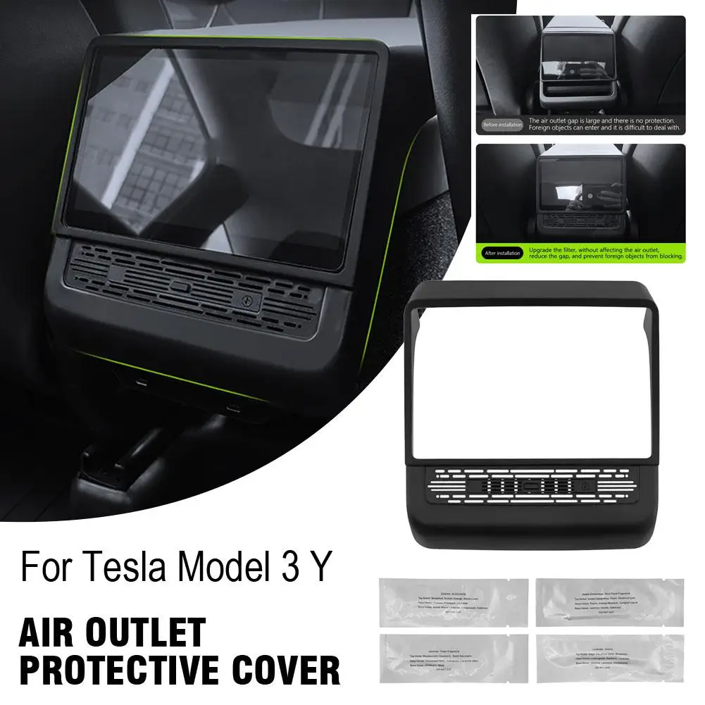 Для Tesla Y Highland Juniper задняя центральная консоль, крышка вентиляционного отверстия, пылезащитная крышка, Стайлинг автомобиля, аксессуары для интерьера E9U0
Для Tesla Y Highland Juniper задняя центральная консоль, крышка вентиляционного отверстия, пылезащитная крышка, Стайлинг автомобиля, аксессуары для интерьера E9U0