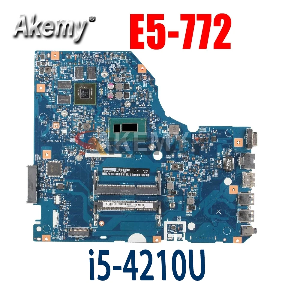For Acer Aspire E5-772G E5-772 Laptop Motherboard 14277-1M 14276-1M i3 i5 i7 CPU 940M GPU NBMV811006 NBMV911002 NBMVA11002
For Acer Aspire E5-772G E5-772 Laptop Motherboard 14277-1M 14276-1M i3 i5 i7 CPU 940M GPU NBMV811006 NBMV911002 NBMVA11002