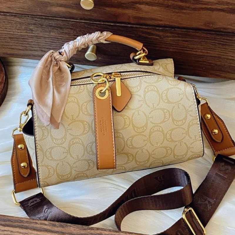 High-end handbag 2025 New style, fashionable and retro Boston women's bag, versatile with wide shoulder strap crossbody bag
High-end handbag 2025 New style, fashionable and retro Boston women's bag, versatile with wide shoulder strap crossbody bag