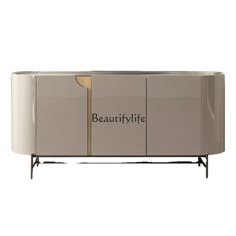 Modern simple side cabinet Italian light luxury minimalist high-end living room storage wall storage cabinet
Modern simple side cabinet Italian light luxury minimalist high-end living room storage wall storage cabinet