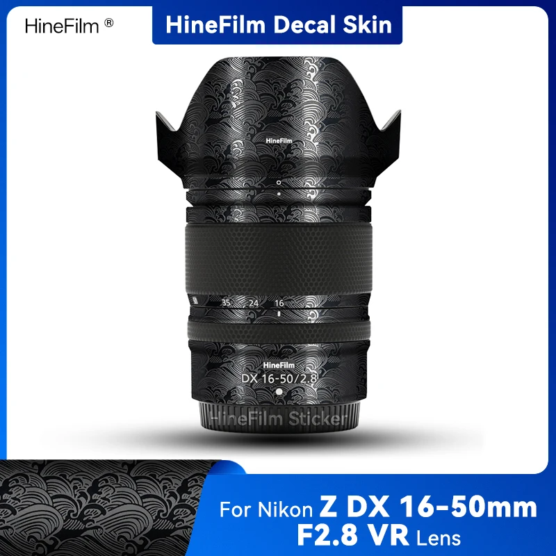Hinefilm Skin for Nikon Z DX16-50F2.8 Lens Decal Skin 16 50 Lens Sticker for Nikon Z DX 16-50mm f/2.8 VR Protective Wrap Cover
Hinefilm Skin for Nikon Z DX16-50F2.8 Lens Decal Skin 16 50 Lens Sticker for Nikon Z DX 16-50mm f/2.8 VR Protective Wrap Cover