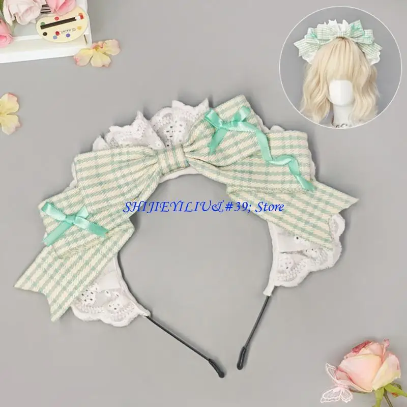 E21F Anime Theme Headwear for Women Teens Comfortable Maid Hairband Styling Headpiece for Travel and Theme Event Dressingup
E21F Anime Theme Headwear for Women Teens Comfortable Maid Hairband Styling Headpiece for Travel and Theme Event Dressingup
