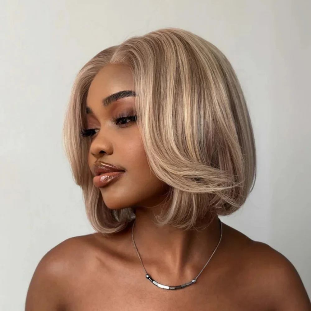 Ash Blonde Layered Cut Bob 5x5 Lace Closure Wig Realistic Scalp Straight Bob Wig Heat Resistant Fiber Natural Baby Hair Comfortable Wear Daily Casual Travel Party Hair Wig
Ash Blonde Layered Cut Bob 5x5 Lace Closure Wig Realistic Scalp Straight Bob Wig Heat Resistant Fiber Natural Baby Hair Comfortable Wear Daily Casual Travel Party Hair Wig