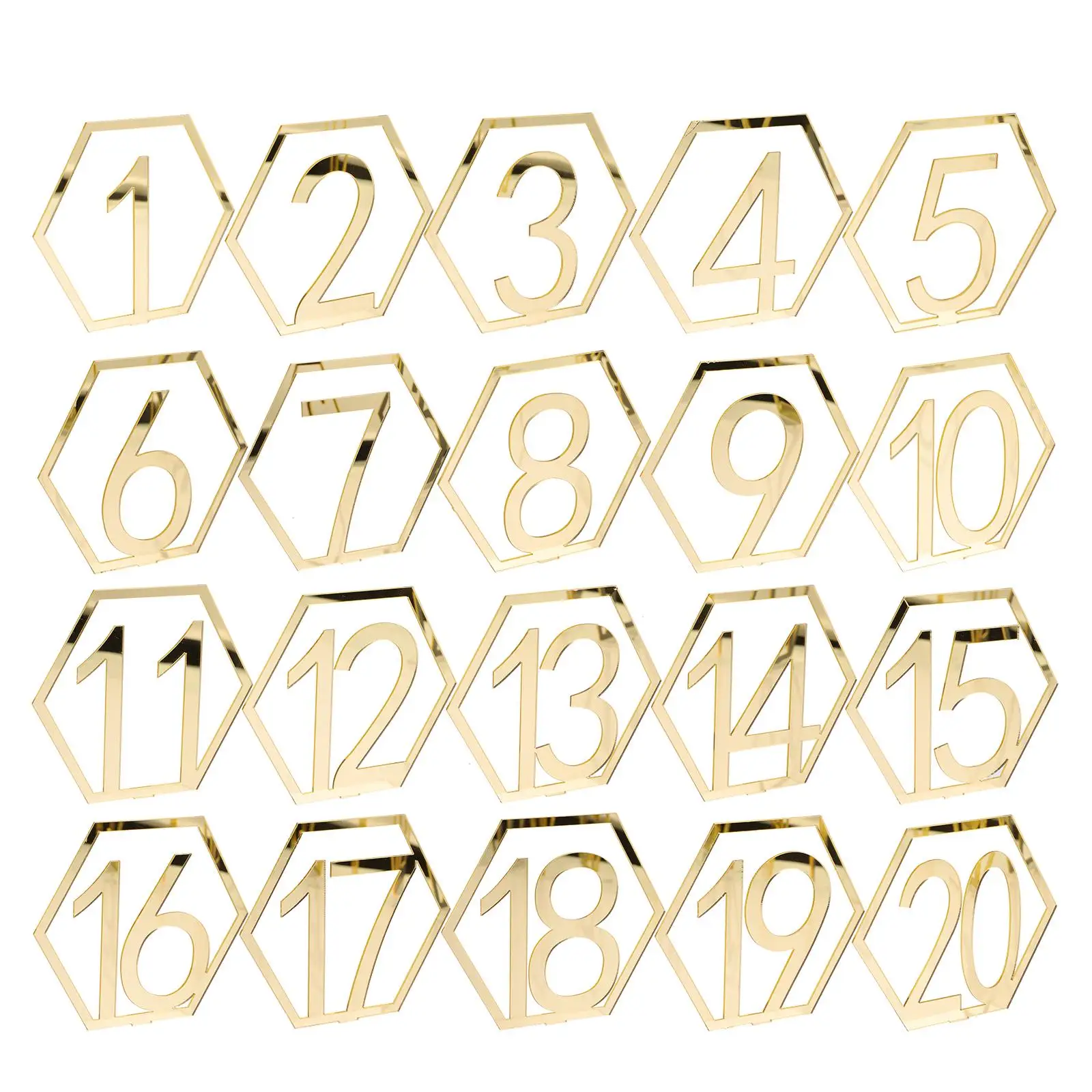 20 Pcs Table Setting Decor Wedding Cards Dining Room Acrylic Number Restaurant Numbers
20 Pcs Table Setting Decor Wedding Cards Dining Room Acrylic Number Restaurant Numbers