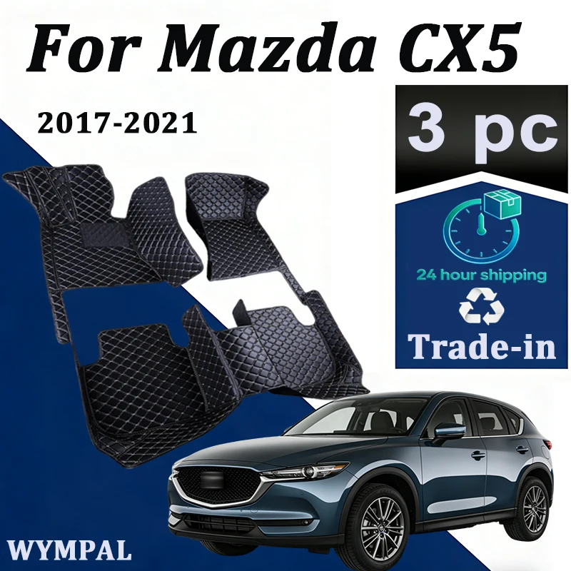 Luxury Custom Automotive Car Floor Mats For Mazda CX5 2017 2018 2019 2020 2021 Auto Luxury Leather Men Women Car Mats Full Cover
Luxury Custom Automotive Car Floor Mats For Mazda CX5 2017 2018 2019 2020 2021 Auto Luxury Leather Men Women Car Mats Full Cover
