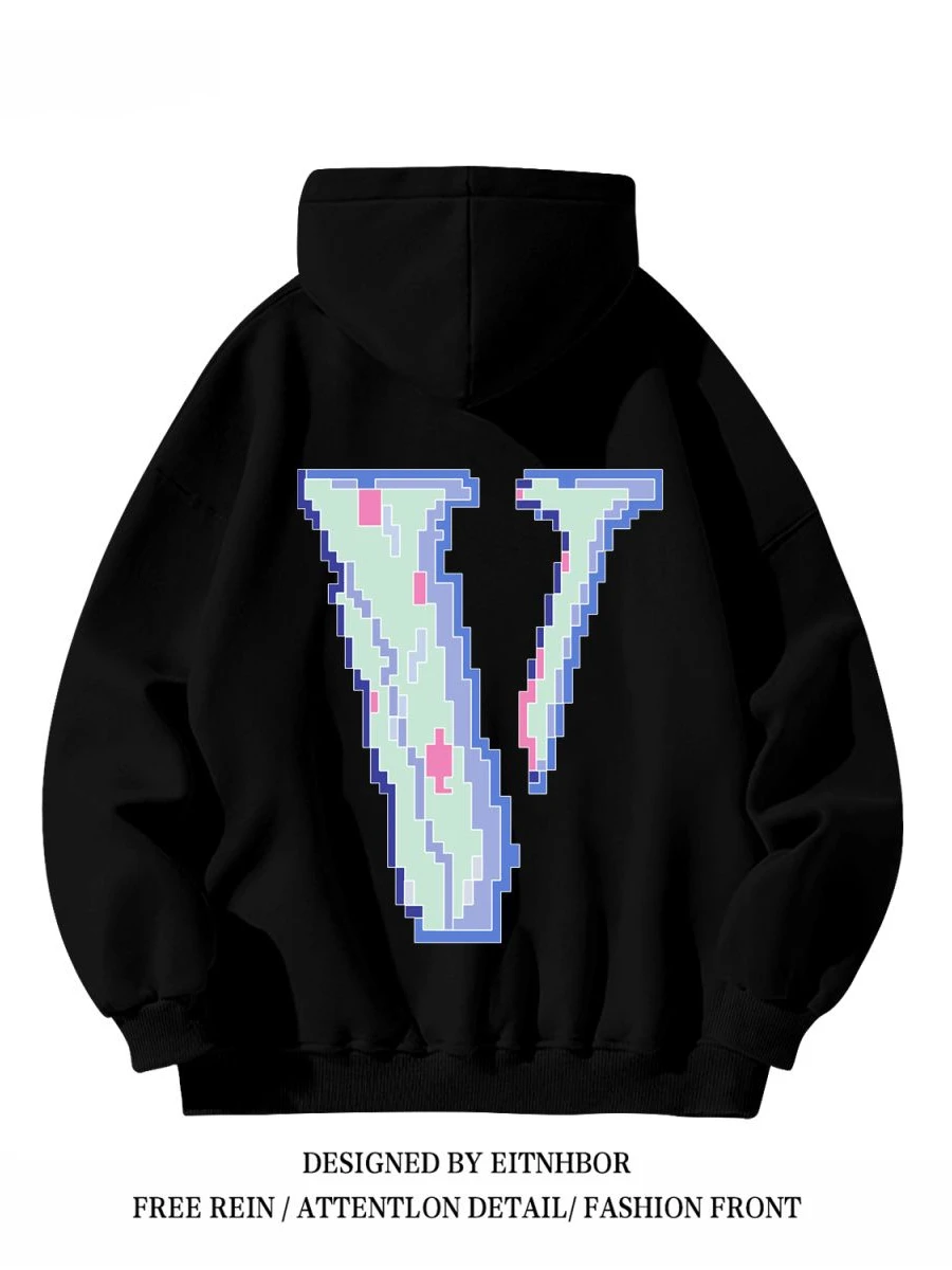 Trendy Korean Silver Velvet Hoodie Men's Loose Sportswear Autumn Winter Casual Cartoon Print Polyester Cotton Blend
Trendy Korean Silver Velvet Hoodie Men's Loose Sportswear Autumn Winter Casual Cartoon Print Polyester Cotton Blend