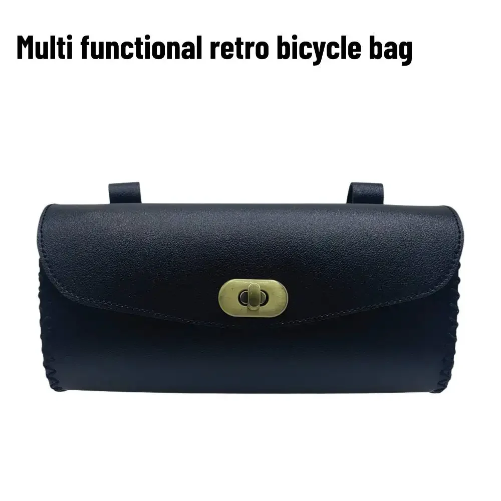 NEW Retro Bicycle Bag PU Leather Cycling Bag Saddle Folding Pouch Rear Pannier Personalized Riding Vintage Bike Bag Head Parts
NEW Retro Bicycle Bag PU Leather Cycling Bag Saddle Folding Pouch Rear Pannier Personalized Riding Vintage Bike Bag Head Parts