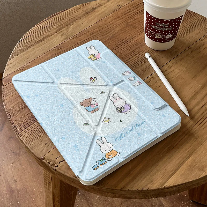 Miffy Ipad Case Blue Polka Dot Magnetic Detachable Pencil Holder Fit For Apple Ipad Pro 11 Inch Air 6 7 10 Gen Mini 7 For Women
Miffy Ipad Case Blue Polka Dot Magnetic Detachable Pencil Holder Fit For Apple Ipad Pro 11 Inch Air 6 7 10 Gen Mini 7 For Women