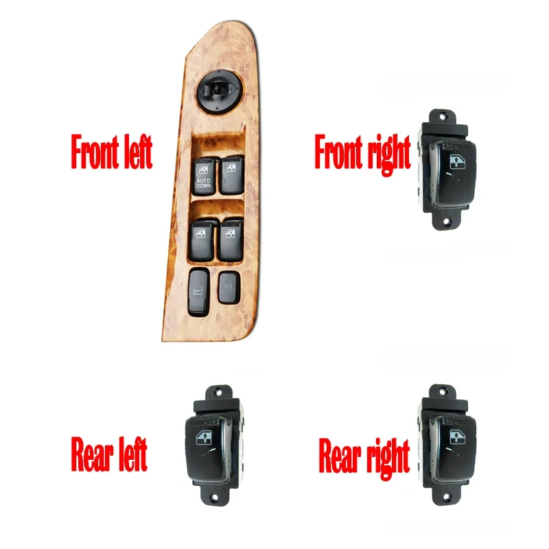 For Hyundai Terracan 2001-2006 Front rear left right Power Window Glass Lifter Master Control Switch button 93501-H1120
For Hyundai Terracan 2001-2006 Front rear left right Power Window Glass Lifter Master Control Switch button 93501-H1120