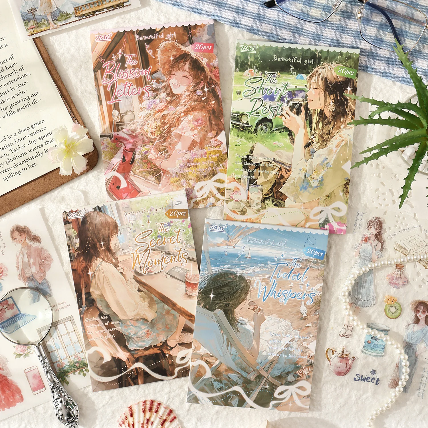 20 Sheets Girl's Life Scene Stickers for DIY Handmade Album Scrapbooking Decorative Paper Supplies
20 Sheets Girl's Life Scene Stickers for DIY Handmade Album Scrapbooking Decorative Paper Supplies