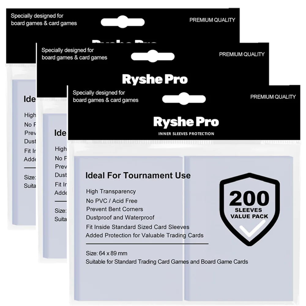 200-1000 шт. рукава для карт TCG 64 × 89 мм, прозрачные внутренние рукава Penny для PKM MTG, внешние рукава TCG, подходят для двойных рукавов для карточных игр
200-1000 шт. рукава для карт TCG 64 × 89 мм, прозрачные внутренние рукава Penny для PKM MTG, внешние рукава TCG, подходят для двойных рукавов для карточных игр