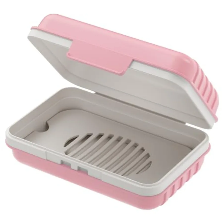 Leakproof Bar Soap Holder Dish with Lid for Shower, Portable Travel Soap Case Box for Gym, Camping, Hiking, Outdoor Use, Travel
Leakproof Bar Soap Holder Dish with Lid for Shower, Portable Travel Soap Case Box for Gym, Camping, Hiking, Outdoor Use, Travel