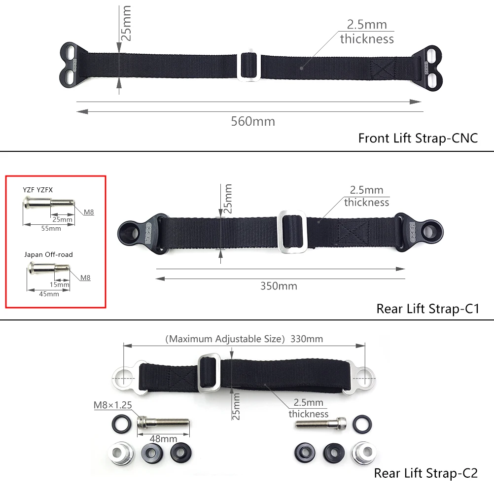 Японский внедорожный мотоцикл, передний и задний спасательный тяговый ремень, регулируемый ремень для AVANTIS MOTOLAND BRZ KAYO SM-MOTORS
Японский внедорожный мотоцикл, передний и задний спасательный тяговый ремень, регулируемый ремень для AVANTIS MOTOLAND BRZ KAYO SM-MOTORS