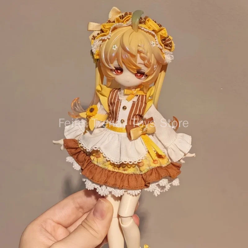 Come4free 1/12 Bjd Doll Clothes Ob11 Outfit Sunflower Floral Lolita Dress Lace Trimmed Casual Clothing Doll Accessories Display
Come4free 1/12 Bjd Doll Clothes Ob11 Outfit Sunflower Floral Lolita Dress Lace Trimmed Casual Clothing Doll Accessories Display
