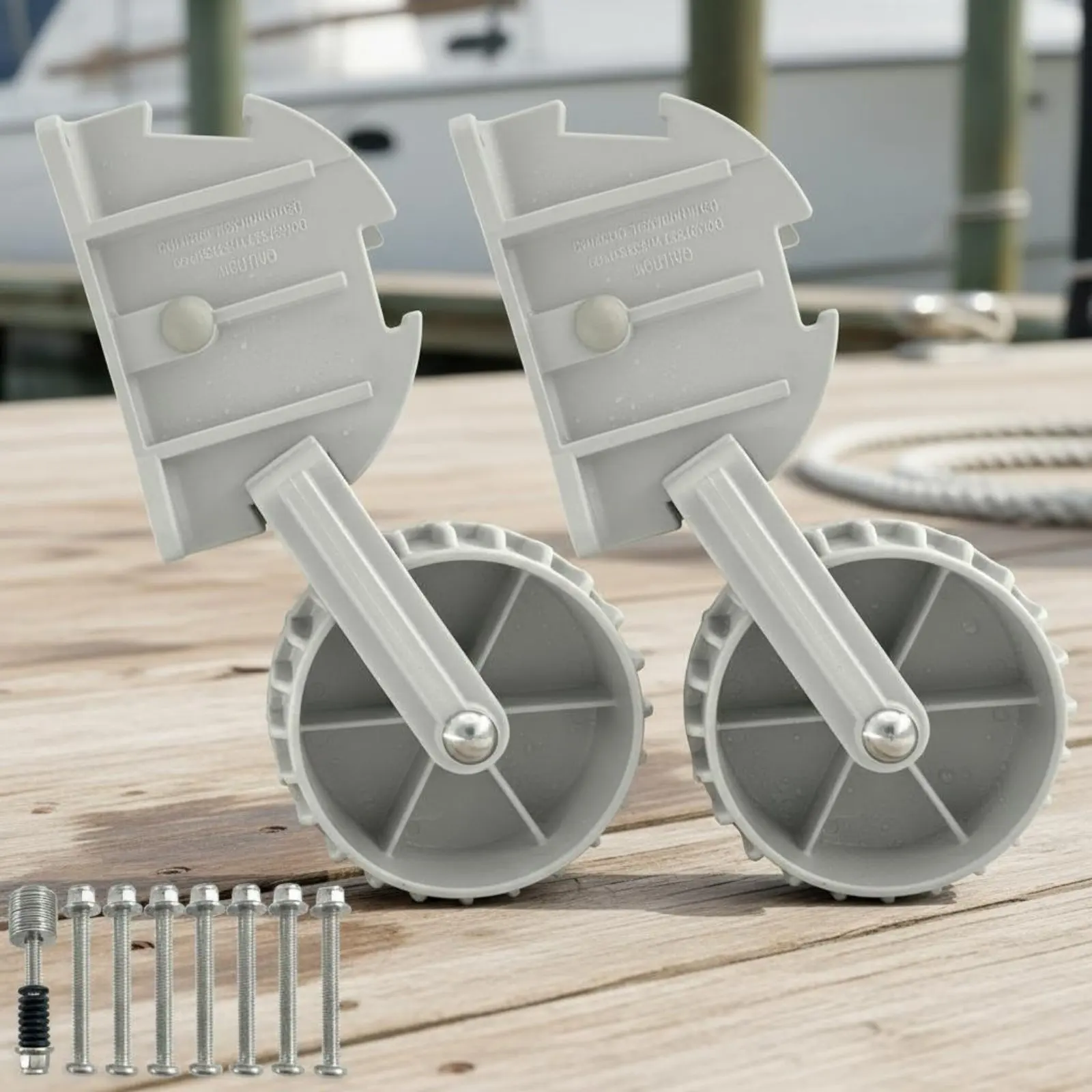 2 Pieces Kayak Stern Wheels Easy Installation Stern Launching Carrier Wheels Dinghy Launching Carrier
2 Pieces Kayak Stern Wheels Easy Installation Stern Launching Carrier Wheels Dinghy Launching Carrier