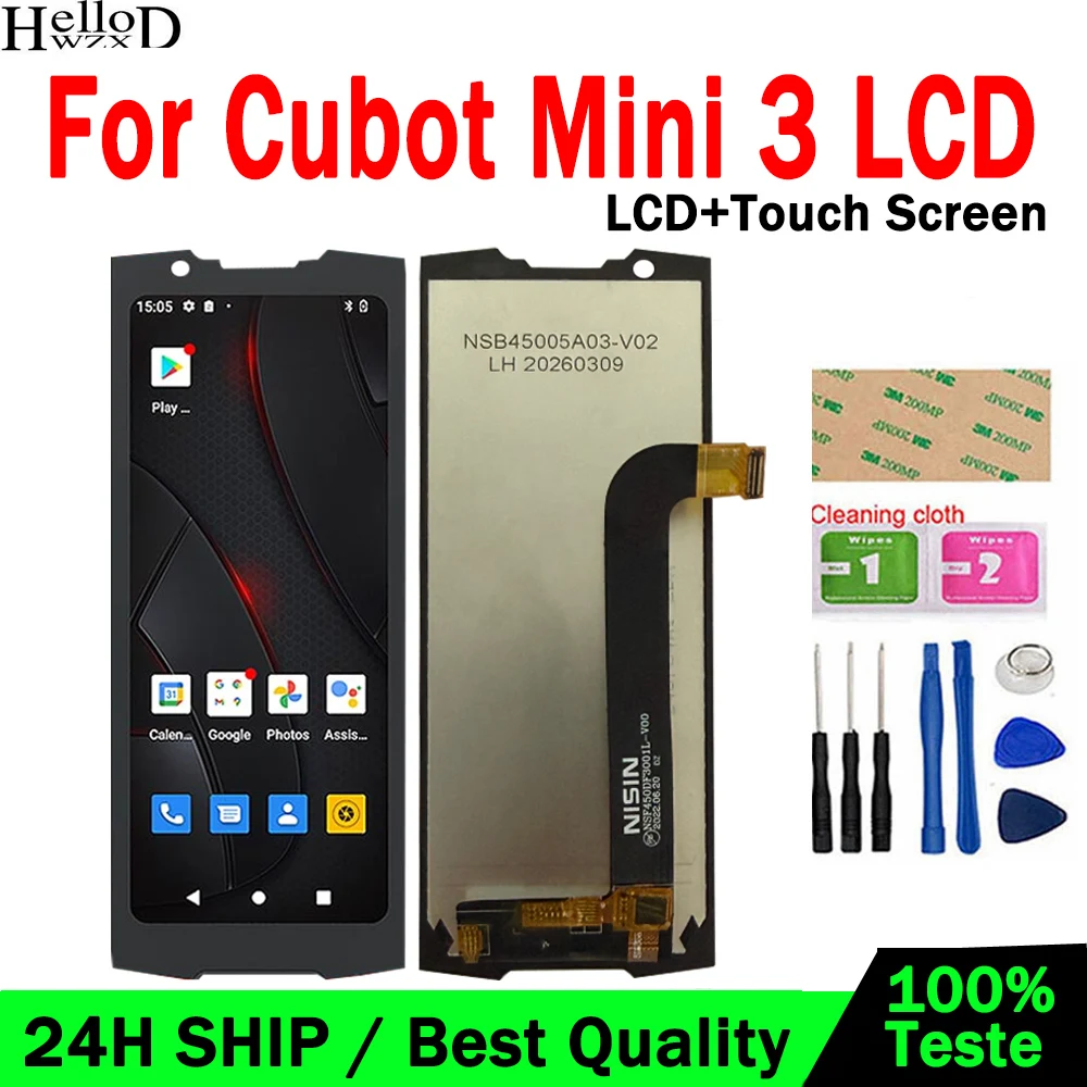 Original Cubot Mini 3 LCD Display Touch Screen Replacement
Original Cubot Mini 3 LCD Display Touch Screen Replacement