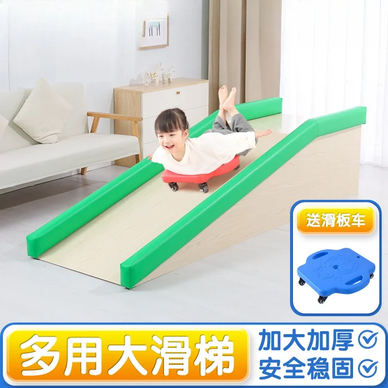 Kindergarten Large Slide Early Education Center Sensory Integration Training Equipment Slide Wooden Skateboard Children's Slope
Kindergarten Large Slide Early Education Center Sensory Integration Training Equipment Slide Wooden Skateboard Children's Slope