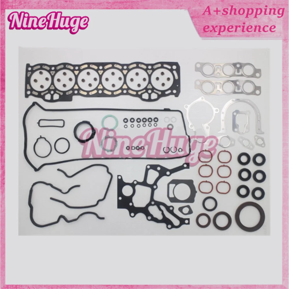 New 1GFE Engine Rebuild Kits Engine Parts Engine Gasket For Toyota Altezza Lexusis I Sport Cross 2.0 24v 04111-70110
New 1GFE Engine Rebuild Kits Engine Parts Engine Gasket For Toyota Altezza Lexusis I Sport Cross 2.0 24v 04111-70110