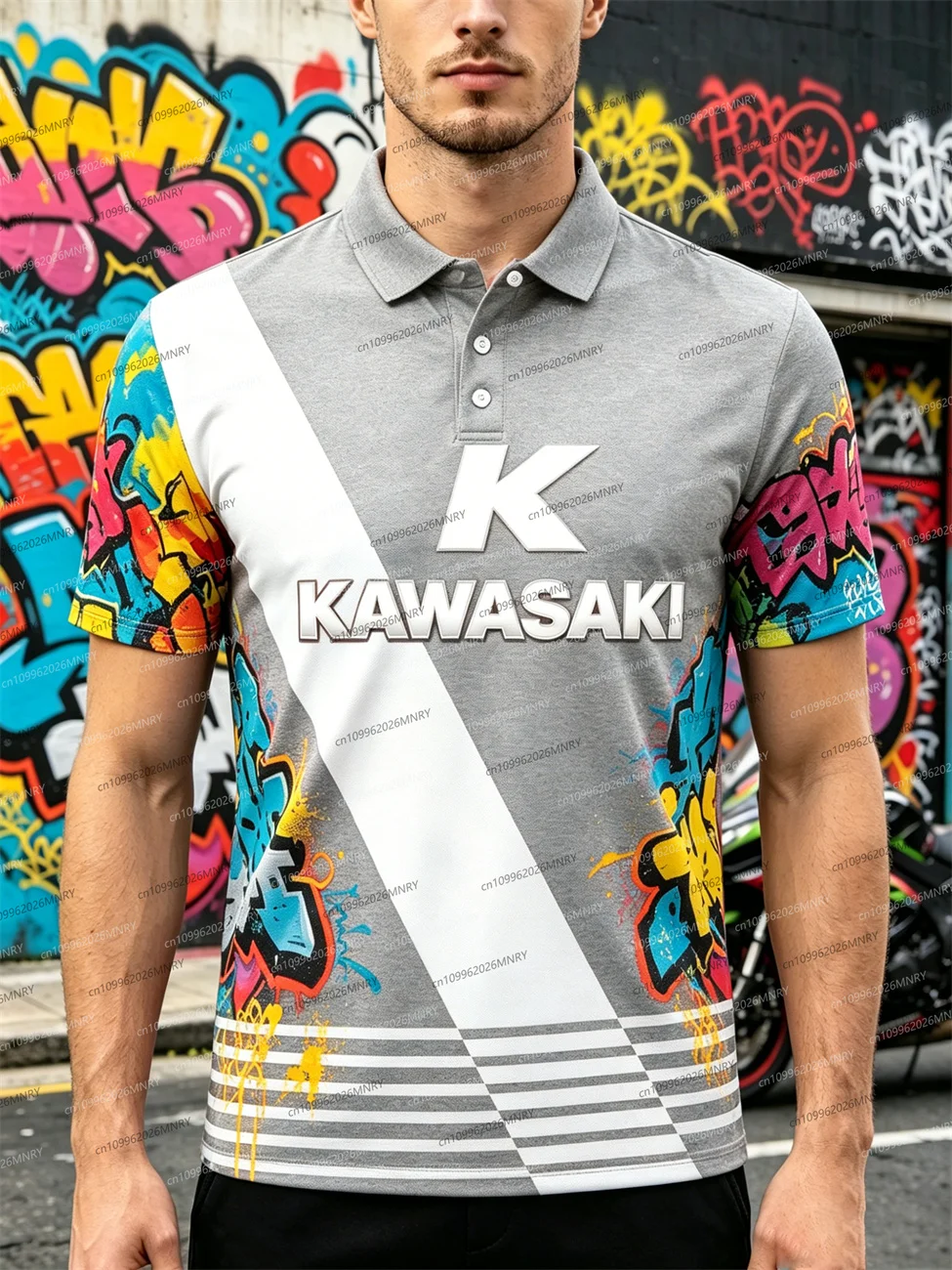 Kawasaki Racing Short-sleeve T-shirt Men's polo t shirt polo t-shirts men Print Round Neck Breathable Daily Wear Women T-Shirt
Kawasaki Racing Short-sleeve T-shirt Men's polo t shirt polo t-shirts men Print Round Neck Breathable Daily Wear Women T-Shirt