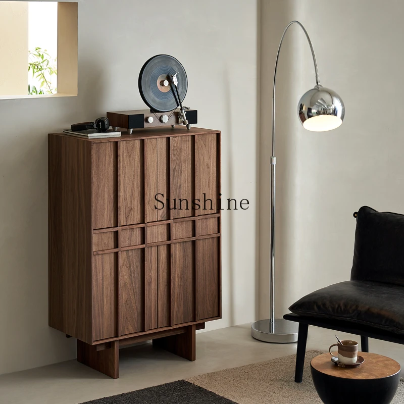 Black walnut solid wood medieval storage home living room storage retro bucket cabinet
Black walnut solid wood medieval storage home living room storage retro bucket cabinet