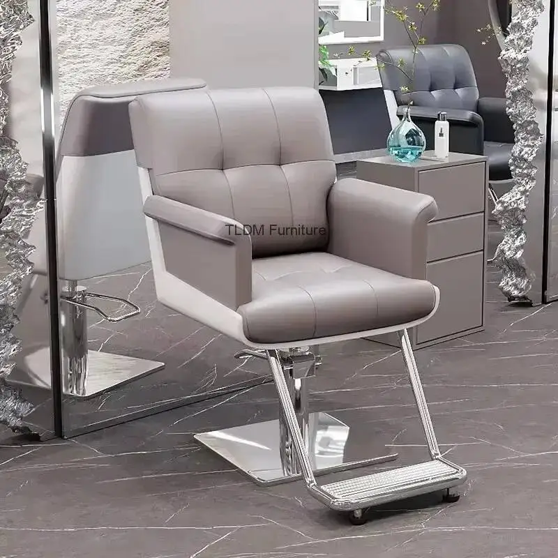 Design Trendy Barber Chair Equipment Professional Vintage Modern Barber Chair Simple Luxury Silla Barberia Commercial Furniture
Design Trendy Barber Chair Equipment Professional Vintage Modern Barber Chair Simple Luxury Silla Barberia Commercial Furniture