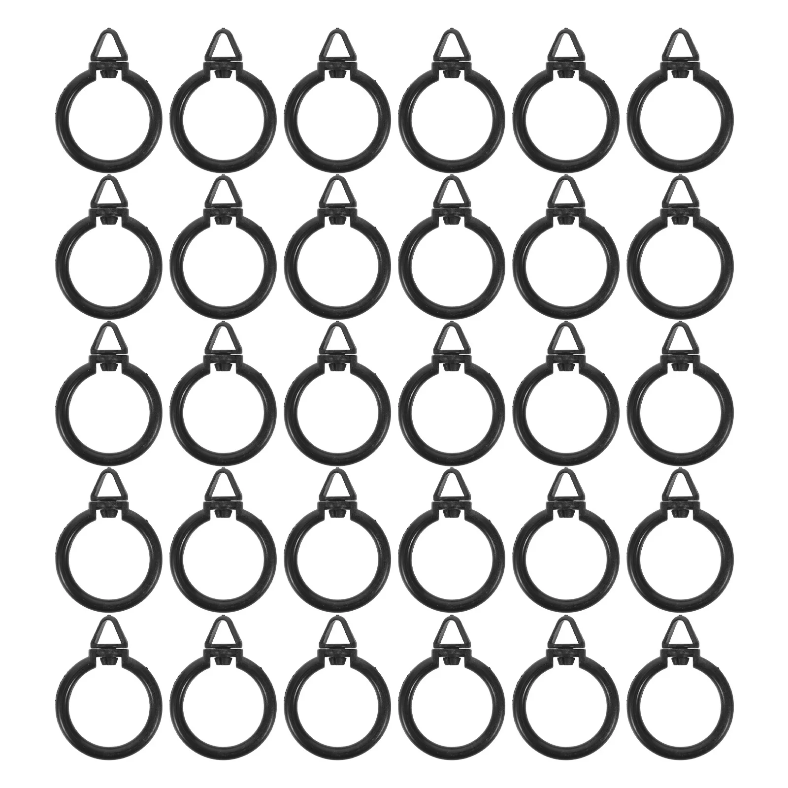 Curtain Rings Plastic Round Hangers for Sheer Curtains Lightweight Noisy Free Easy to Use Window Treatment Accessories
Curtain Rings Plastic Round Hangers for Sheer Curtains Lightweight Noisy Free Easy to Use Window Treatment Accessories