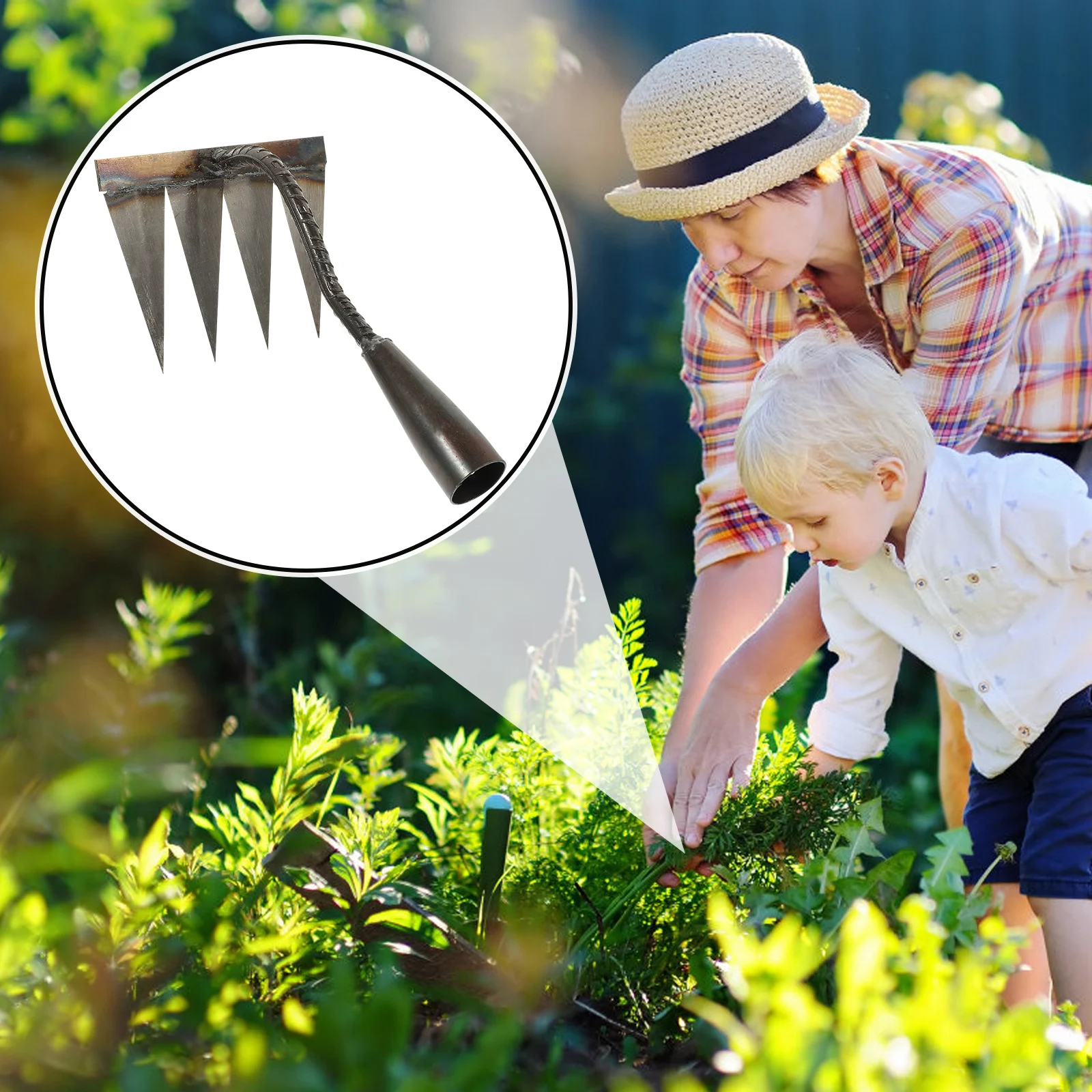 Garden Rake Loosening Soil Farm H Cultivator Planting Flower Steel Four Teeth Durable Premium Quality Reliable Practical Easy
Garden Rake Loosening Soil Farm H Cultivator Planting Flower Steel Four Teeth Durable Premium Quality Reliable Practical Easy