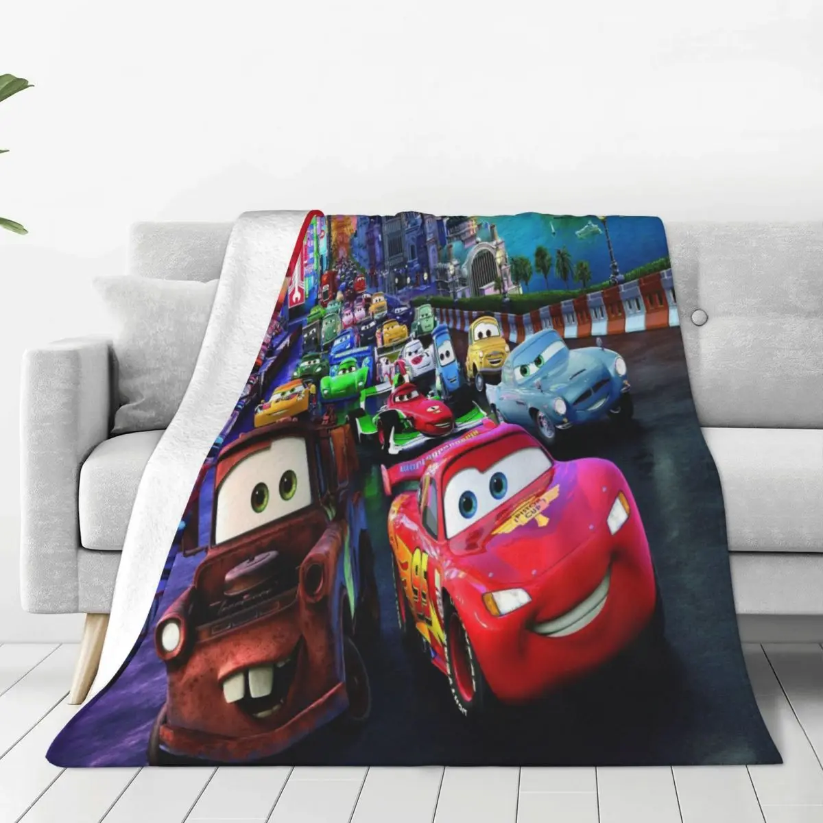 Disney Pixar Cars Durable Flannel Blanket - Easy Care Fleece Throw for Home Decor and Cozy Evenings with Family and Friends
Disney Pixar Cars Durable Flannel Blanket - Easy Care Fleece Throw for Home Decor and Cozy Evenings with Family and Friends