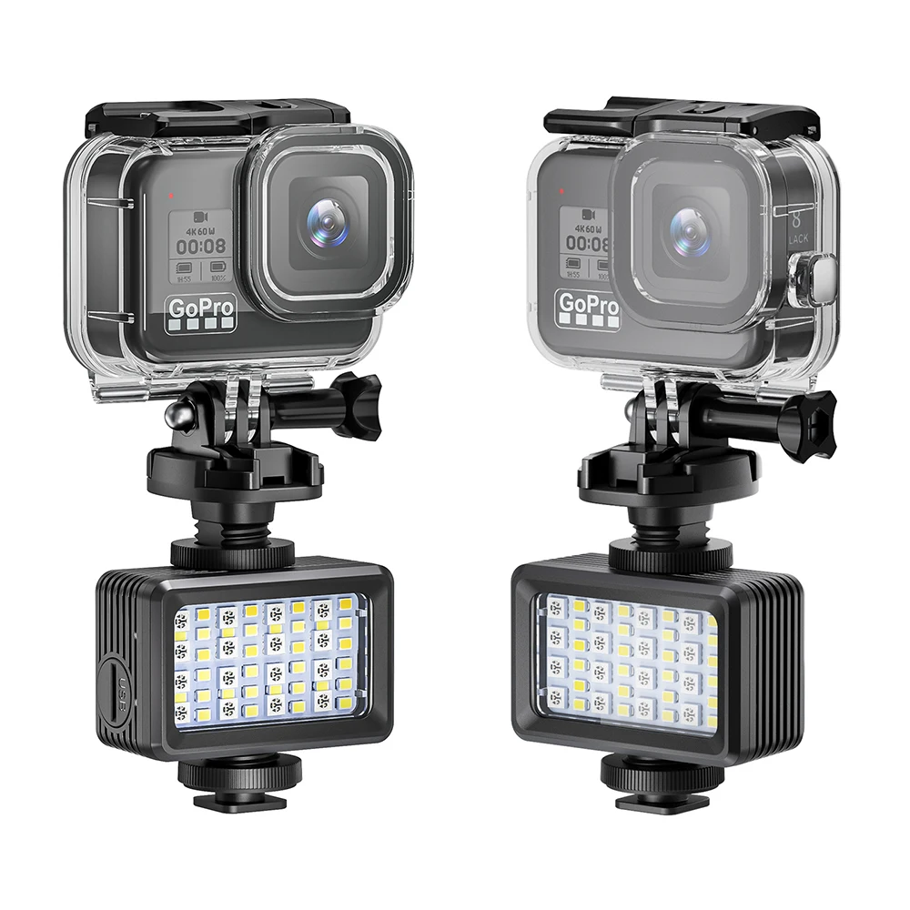 Seafrogs RGB colorful 40m waterproof light compatible with Gopro daji Insta 360 camera fill light
Seafrogs RGB colorful 40m waterproof light compatible with Gopro daji Insta 360 camera fill light