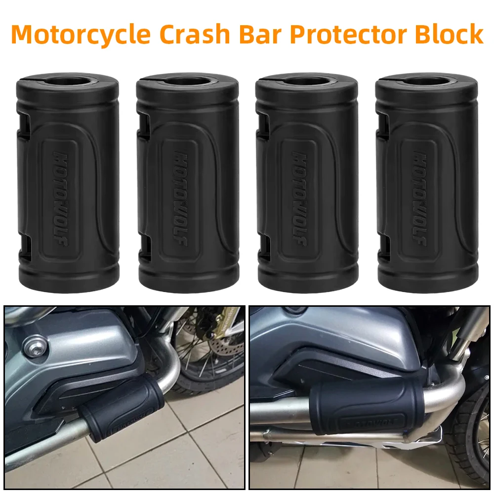 Motorcycle Engine Guard Bumper Crash Bar Protector Rubber Block For BMW R1250GS R1200GS ADV F850GS R1300GS F750GS
Motorcycle Engine Guard Bumper Crash Bar Protector Rubber Block For BMW R1250GS R1200GS ADV F850GS R1300GS F750GS