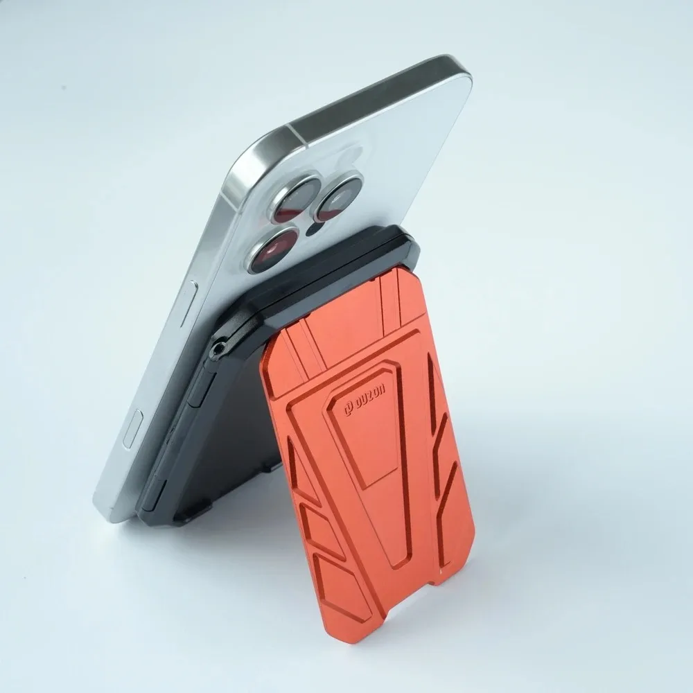 DUZON Armor Hard Magnetic Wallet For IPhone 17 16 Pro Max Detachable Snap-on 3-Slot Card Holder with Adjustable Metal Kickstand
DUZON Armor Hard Magnetic Wallet For IPhone 17 16 Pro Max Detachable Snap-on 3-Slot Card Holder with Adjustable Metal Kickstand