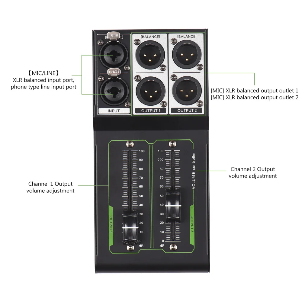 Passive Volume Controller Precise Volume Adjustment Plug Play Stereo Input and Output Electronic Musical Instrument Accessories
Passive Volume Controller Precise Volume Adjustment Plug Play Stereo Input and Output Electronic Musical Instrument Accessories