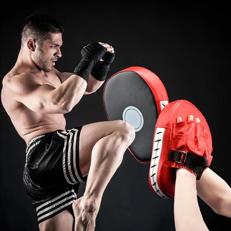 1Pc PU Leather Punching Pads Mitts Palm Pads Kick Karate Targets Pads for Boxing Training Combat Jab Gloves Kicking Pads
1Pc PU Leather Punching Pads Mitts Palm Pads Kick Karate Targets Pads for Boxing Training Combat Jab Gloves Kicking Pads