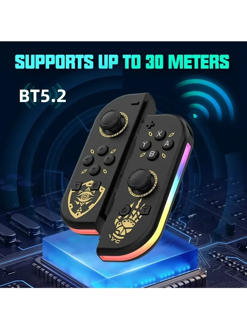 Джойстик Advanced IntelligenceSwitch для Nintendo Switch Oled Lite L/R Joy Controller 2025 геймпад с двойной вибрацией для ПК, новинка
Джойстик Advanced IntelligenceSwitch для Nintendo Switch Oled Lite L/R Joy Controller 2025 геймпад с двойной вибрацией для ПК, новинка