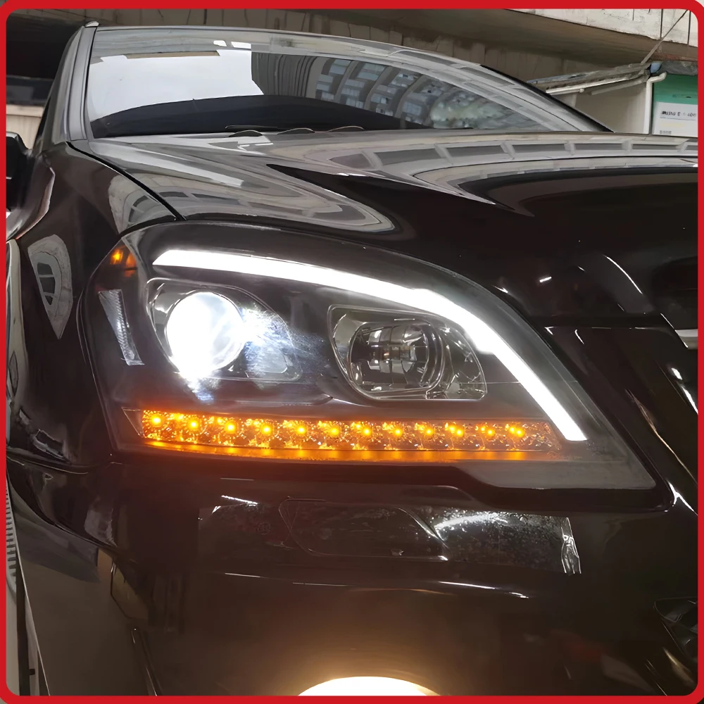For Mercedes-Benz ML-Class W164 2010-2011 Headlights Assembly Upgrade LED LensStreamer Turn Light Plug and Play High Quality
For Mercedes-Benz ML-Class W164 2010-2011 Headlights Assembly Upgrade LED LensStreamer Turn Light Plug and Play High Quality