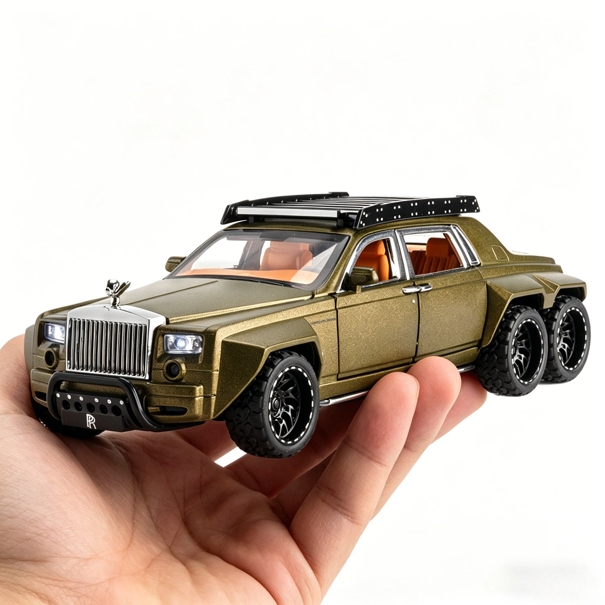 1:32 Phantom 6X6 Modified Alloy Diecast Metal Model Car Sound & Light Children's Toy Car Birthday Gift Mini GT Boys
1:32 Phantom 6X6 Modified Alloy Diecast Metal Model Car Sound & Light Children's Toy Car Birthday Gift Mini GT Boys