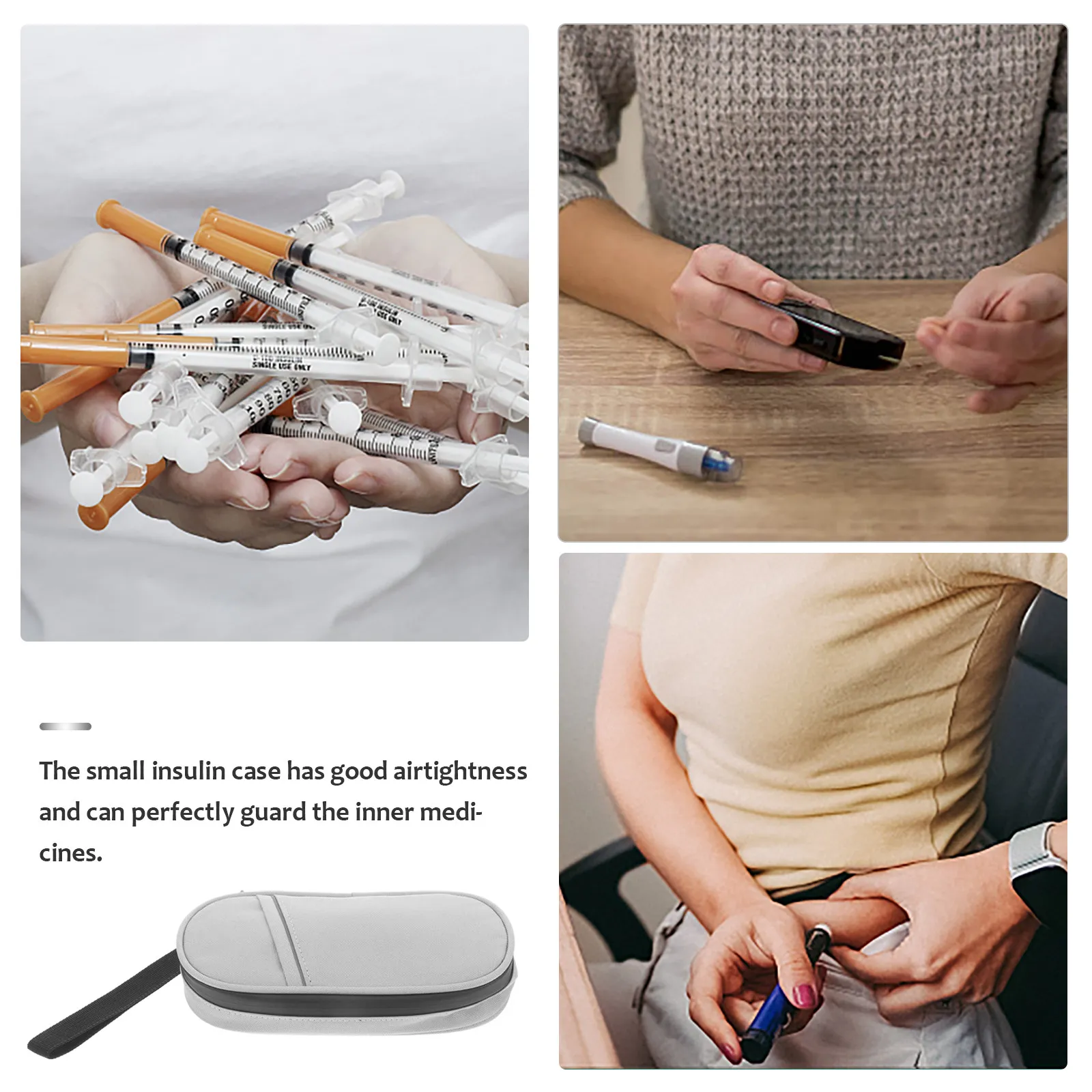 Компактный термоконтейнер для инсулина: многоразовый изолированный чехол для лекарств для ежедневного использования, деловых поездок, портативный органайзер для диабетических принадлежностей
Компактный термоконтейнер для инсулина: многоразовый изолированный чехол для лекарств для ежедневного использования, деловых поездок, портативный органайзер для диабетических принадлежностей