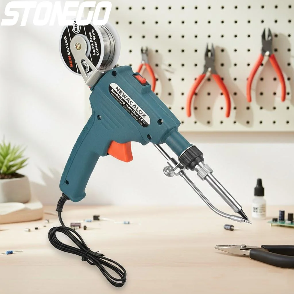 Handheld Internal Heating Soldering Iron Auto Feed Tin Gun Soldering Station Welding Repair Tool 110V 220V
Handheld Internal Heating Soldering Iron Auto Feed Tin Gun Soldering Station Welding Repair Tool 110V 220V