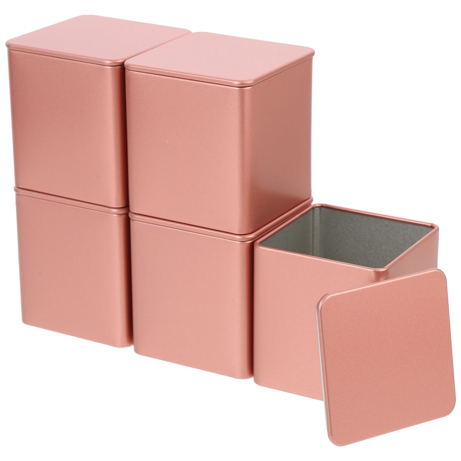 5Pcs Small Square Tinplate Containers for Tea Coffee Snacks Sealing Dry Storage Metal Jars Diy Craft Home Supplies Kitchen Bar
5Pcs Small Square Tinplate Containers for Tea Coffee Snacks Sealing Dry Storage Metal Jars Diy Craft Home Supplies Kitchen Bar