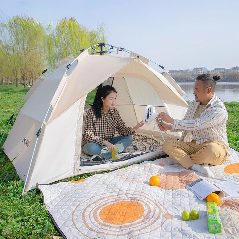 Portable Folding Rain Proof Thickened Sunscreen Wilderness Camping Camping Equipment Large Fully Automatic Tent Outdoor Tent
Portable Folding Rain Proof Thickened Sunscreen Wilderness Camping Camping Equipment Large Fully Automatic Tent Outdoor Tent