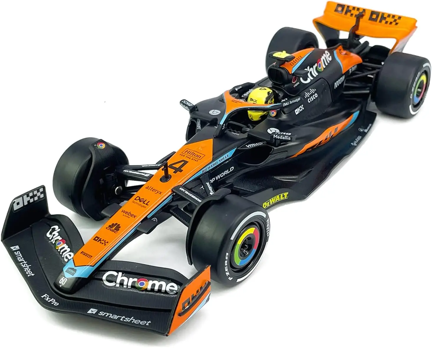 1:24 Scale F1 MCL60 Model Toy Car Metal Diecast Toy Vehicle, Formula 1 Team 2023 Australian Grand Prix, Lando Norris 4
1:24 Scale F1 MCL60 Model Toy Car Metal Diecast Toy Vehicle, Formula 1 Team 2023 Australian Grand Prix, Lando Norris 4