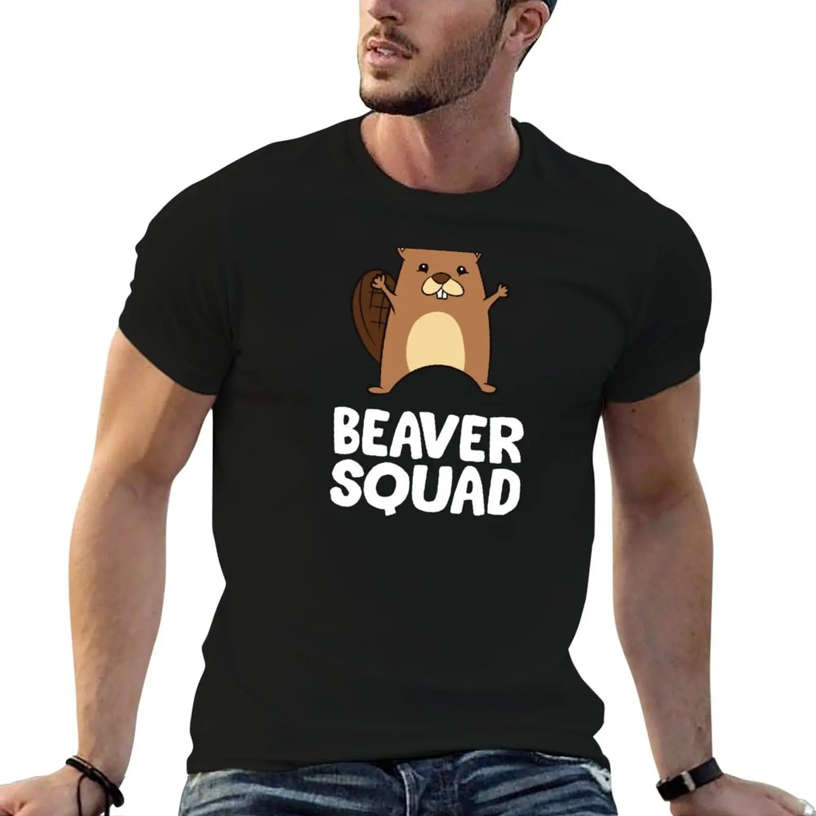 Beaver - Beaver Squad T-Shirt summer shirt Funny t-shirts mens t shirts top quality
Beaver - Beaver Squad T-Shirt summer shirt Funny t-shirts mens t shirts top quality