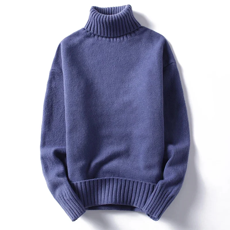 2024 New Turtleneck Sweater Men Knitted Pullover Bottoming Shirt Mens s Fashion Casual Solid Male Color
2024 New Turtleneck Sweater Men Knitted Pullover Bottoming Shirt Mens s Fashion Casual Solid Male Color