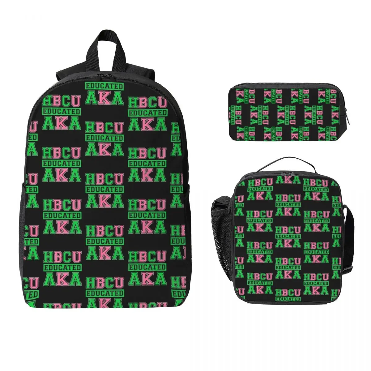HBCU Grad AKA Sorority Paraphernalia, HBCU Educated AKA Backpack Boy Girl BookBag School Bag 3ps Insulated Lunch Bag Pencil Case
HBCU Grad AKA Sorority Paraphernalia, HBCU Educated AKA Backpack Boy Girl BookBag School Bag 3ps Insulated Lunch Bag Pencil Case