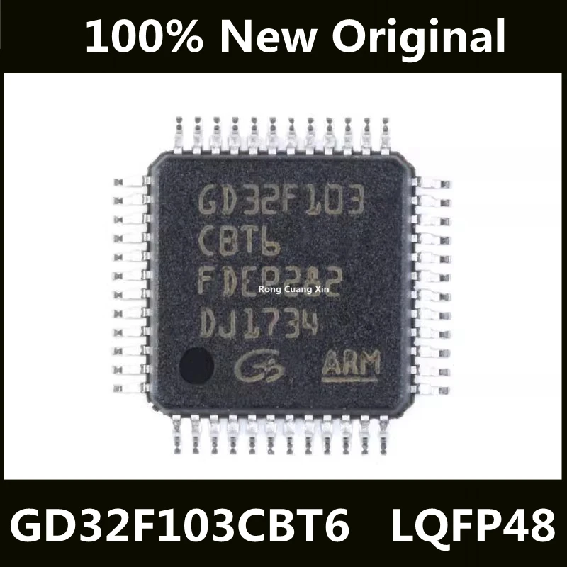 New Original GD32F103 GD32F103CBT6 GD32F103C8T6 GD32F103RBT6 GD32F103RCT6 GD32F103RET6 GD32F103RGT6 MCU Chip IC
New Original GD32F103 GD32F103CBT6 GD32F103C8T6 GD32F103RBT6 GD32F103RCT6 GD32F103RET6 GD32F103RGT6 MCU Chip IC