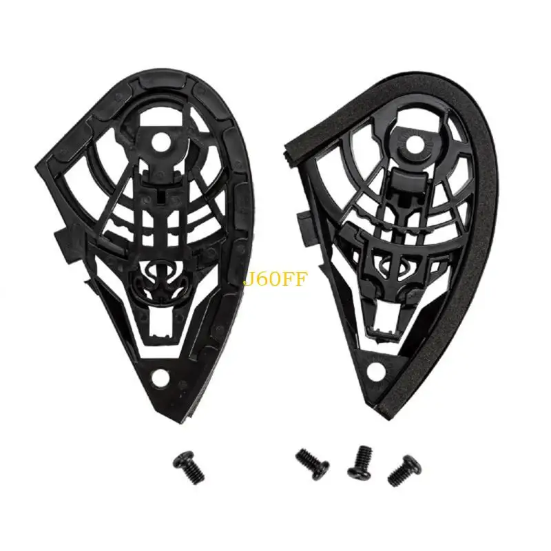 J60F Easy Installation 1 Pair Face Shield Windshield Visors Base with Mount Screw
J60F Easy Installation 1 Pair Face Shield Windshield Visors Base with Mount Screw
