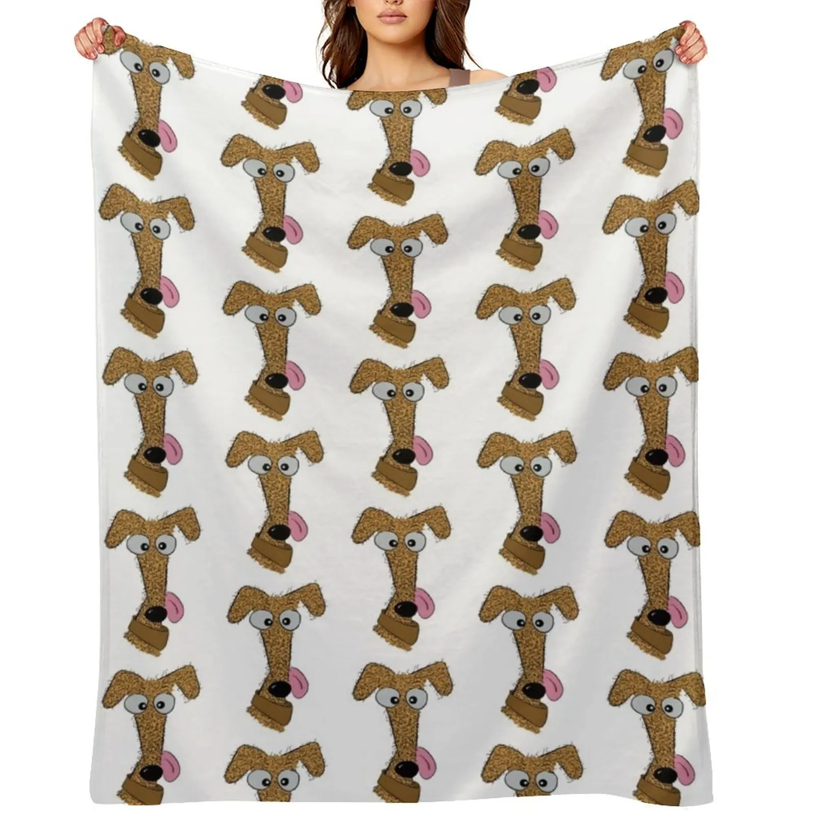 Curly Coated Fawn, Tan, Brown Lurcher Throw Blanket Vintage Single Luxury warm winter Blankets
Curly Coated Fawn, Tan, Brown Lurcher Throw Blanket Vintage Single Luxury warm winter Blankets