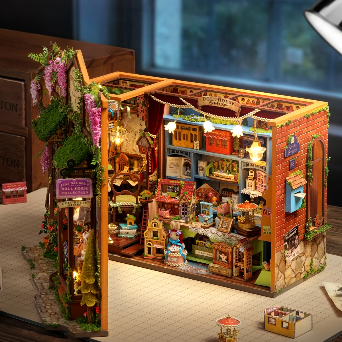 Micro house doll house kit 3D puzzle assembly building model DIY handmade toy set, room bedroom decoration wooden crafts Christm
Micro house doll house kit 3D puzzle assembly building model DIY handmade toy set, room bedroom decoration wooden crafts Christm