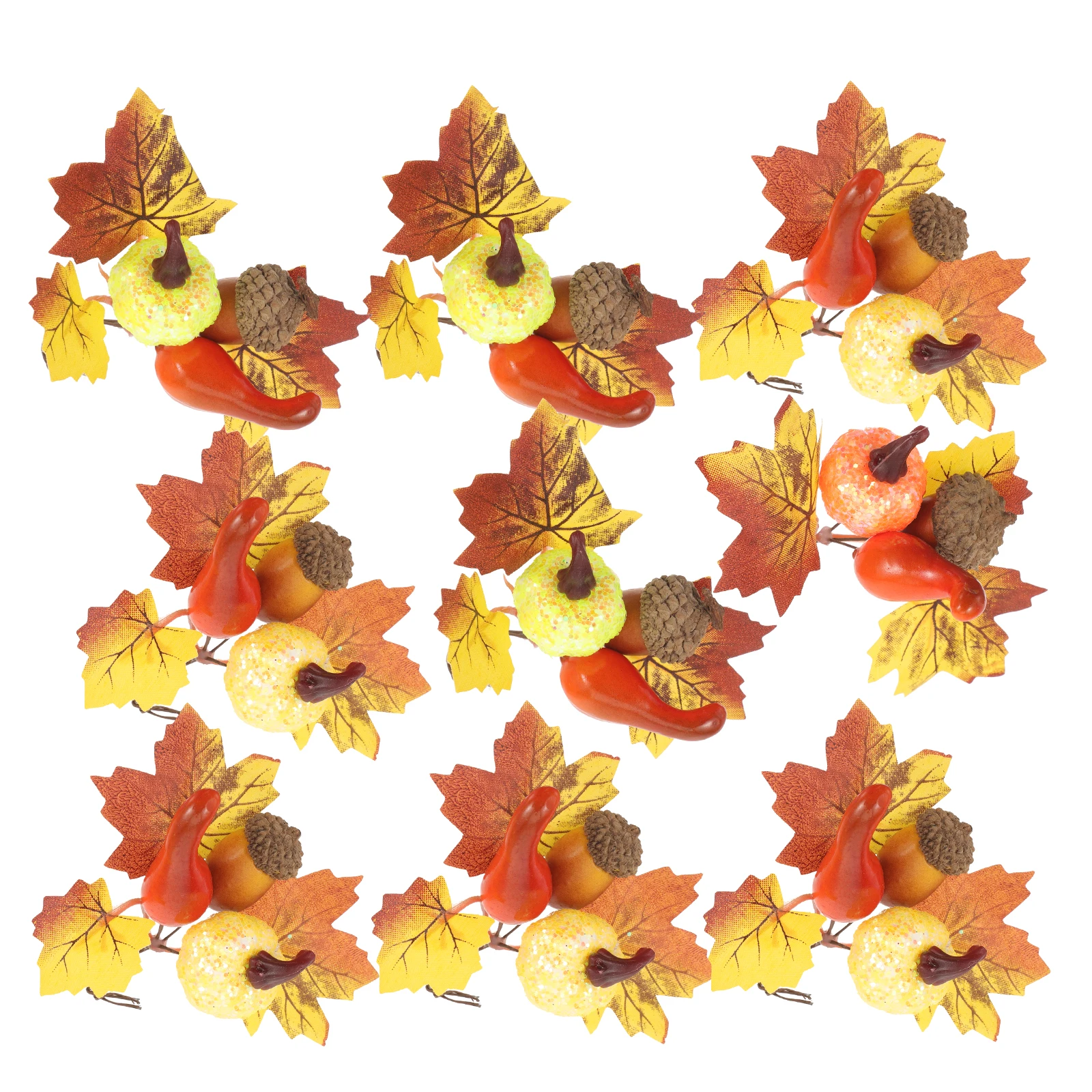 10 Pcs Cuttings Fall Harvest Thanksgiving Pumpkin Maple Leaves Decor For Fall Branches Artificial Home Decor Autumn Season Pin
10 Pcs Cuttings Fall Harvest Thanksgiving Pumpkin Maple Leaves Decor For Fall Branches Artificial Home Decor Autumn Season Pin